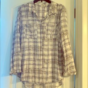 NWT CATO Plus Button-Down Top  18/20